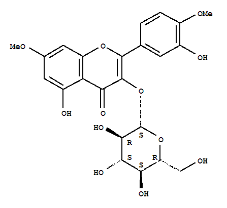 Structure of 5,3'-Dihydroxy-7,4'-dimethoxyflavone3-O-b-D-glucopyranoside