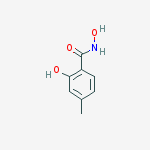 Structure of BenzaMide, N,2-dihydroxy-4-Methyl-