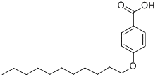 Structure of 4-N-UNDECYLOXYBENZOIC ACID