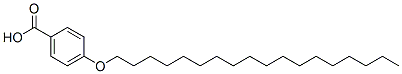 4-n-Octadecyloxybenzoic acid结构式