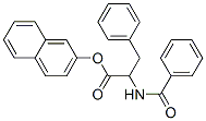 Structure of N-BENZOYL-DL-PHENYLALANINE 2-NAPHTHYL ESTER [FOR DETERMINATION OF CHYMOTRYPSIN]