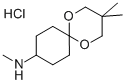 Structure of 4-(METHYLAMINO)CYCLOHEXANONE 2 2-DIMETH&