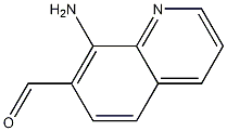Structure of 8-Amino-7-quinolinecarbaldehyde