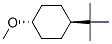 Structure of Cyclohexane,1-(1,1-dimethylethyl)-4-methoxy-trans-
