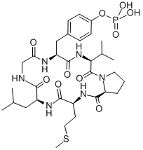 PDGF FRAGMENT (PHOSPHORYLATED) (CYCLIC)结构式