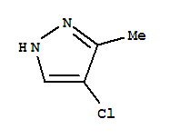 4-氯-3-甲基吡唑结构式