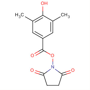 2,5-Pyrrolidinedione, 1-[(4-hydroxy-3,5-dimethylbenzoyl)oxy]-结构式