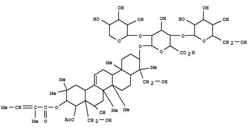 Structure of ESCIN IIB