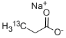 Structure of SODIUM PROPIONATE-3-13C