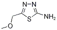 Structure of 1,3,4-Thiadiazol-2-amine, 5-(methoxymethyl)-