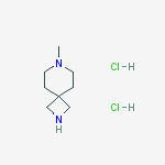 Structure of 7-Methyl-2,7-diazaspiro[3.5]nonane dihydrochloride