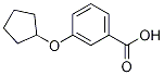 Structure of 3-(cyclopentyloxy)benzoic acid