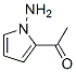 Structure of Ethanone,1-(1-amino-1H-pyrrol-2-yl)-
