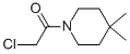 Structure of Ethanone,2-chloro-1-(4,4-dimethyl-1-piperidinyl)-