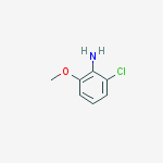 Structure of Benzenamine, 2-chloro-6-methoxy-