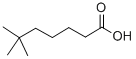 Structure of 6,6-DIMETHYLHEPTANOIC ACID