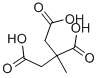 Structure of BETA-METHYLTRICARBOXYLIC ACID
