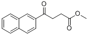 Structure of 4-NAPHTHALEN-2-YL-4-OXO-BUTYRIC ACID METHYL ESTER