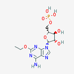 Structure of [(2r,3s,4s,5r)-5-(6-amino-2-ethoxypurin-9-yl)-3,4-dihydroxyoxolan-2-yl]methyl Dihydrogen Phosphate
