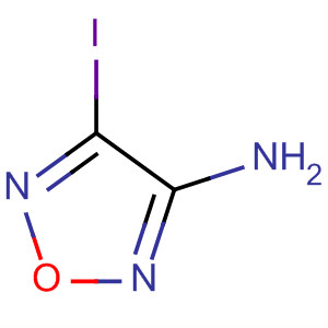 1,2,5-Oxadiazol-3-amine, 4-iodo-结构式