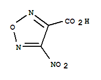 Structure of 1,2,5-OXADIAZOLE-3-CARBOXYLIC ACID 4-NITRO-