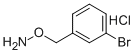 Structure of O-(3-BROMOBENZYL)HYDROXYLAMINE HYDROCHLORIDE