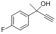 Structure of 2-(4-FLUOROPHENYL)-3-BUTYN-2-OL