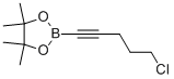 Structure of 2-(5-CHLOROPENT-1-YNYL)-4,4,5,5-TETRAMETHYL-(1,3,2) DIOXABOROLANE