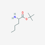 L-Norleucine tert-butyl ester结构式