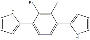 Structure of 5-(4-Bromophenyl)dipyrromethane