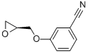 (S)-3-(OXIRAN-2-YLMETHOXY)BENZONITRILE结构式
