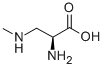 Structure of 3-(N-Methylamino)-L-alanine