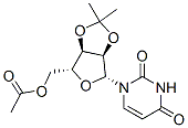 2,3-O-(isopropylidene)uridine 5-acetate结构式