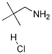 Structure of 2,2-Dimethyl-1-propanamine hydrochloride (1:1)