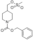 Structure of 4-(Methanesulfonyloxymethyl)-piperidine-1-carboxylic acid benzyl ester