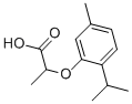 Structure of 2-(2-ISOPROPYL-5-METHYLPHENOXY)PROPANOIC ACID