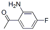 Structure of Ethanone,1-(2-amino-4-fluorophenyl)-