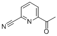 Structure of 2-Pyridinecarbonitrile,6-acetyl-