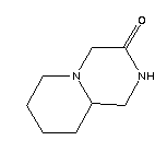 2H-Pyrido[1,2-a]pyrazin-3(4H)-one,hexahydro-结构式