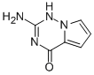 Structure of Pyrrolo[2,1-f][1,2,4]triazin-4(1H)-one,2-amino-