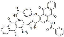 Structure of Vat Blue 64