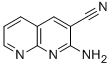 Structure of 2-AMINO-[1,8]NAPHTHYRIDINE-3-CARBONITRILE