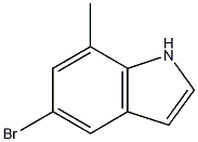 Structure of 5-Bromo-7-methyl-1H-indole