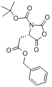 Structure of BOC-ASP(OBZL)-N-CARBOXYANHYDRIDE