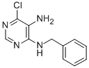 N4-benzyl-6-chloropyrimidine-4,5-diamine结构式