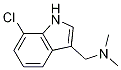 Structure of 1H-Indol-6-amine, 4-chloro-