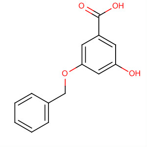 Structure of Benzoic acid, 3-hydroxy-5-(phenylmethoxy)-