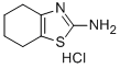 Structure of 4,5,6,7-TETRAHYDRO-BENZOTHIAZOL-2-YLAMINE HYDROCHLORIDE