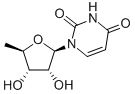 Structure of 5-DEOXYURIDINE
