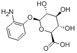 2-氨基苯基-BETA-D-葡萄糖醛酸结构式